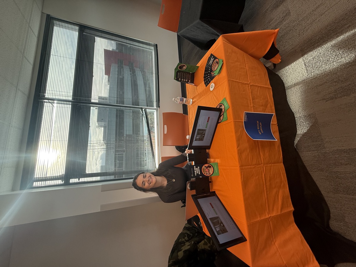 My Roof Group expo booth