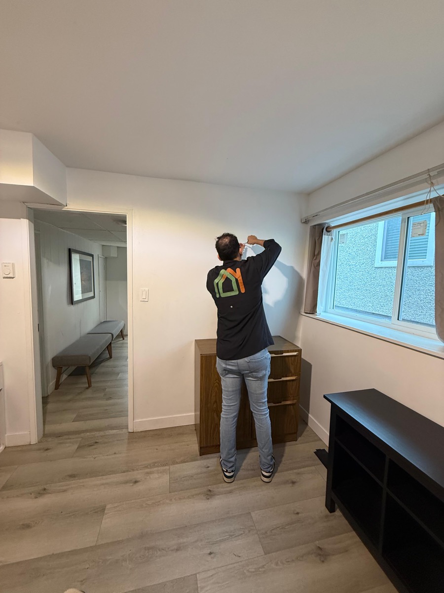 Setting up a rental room